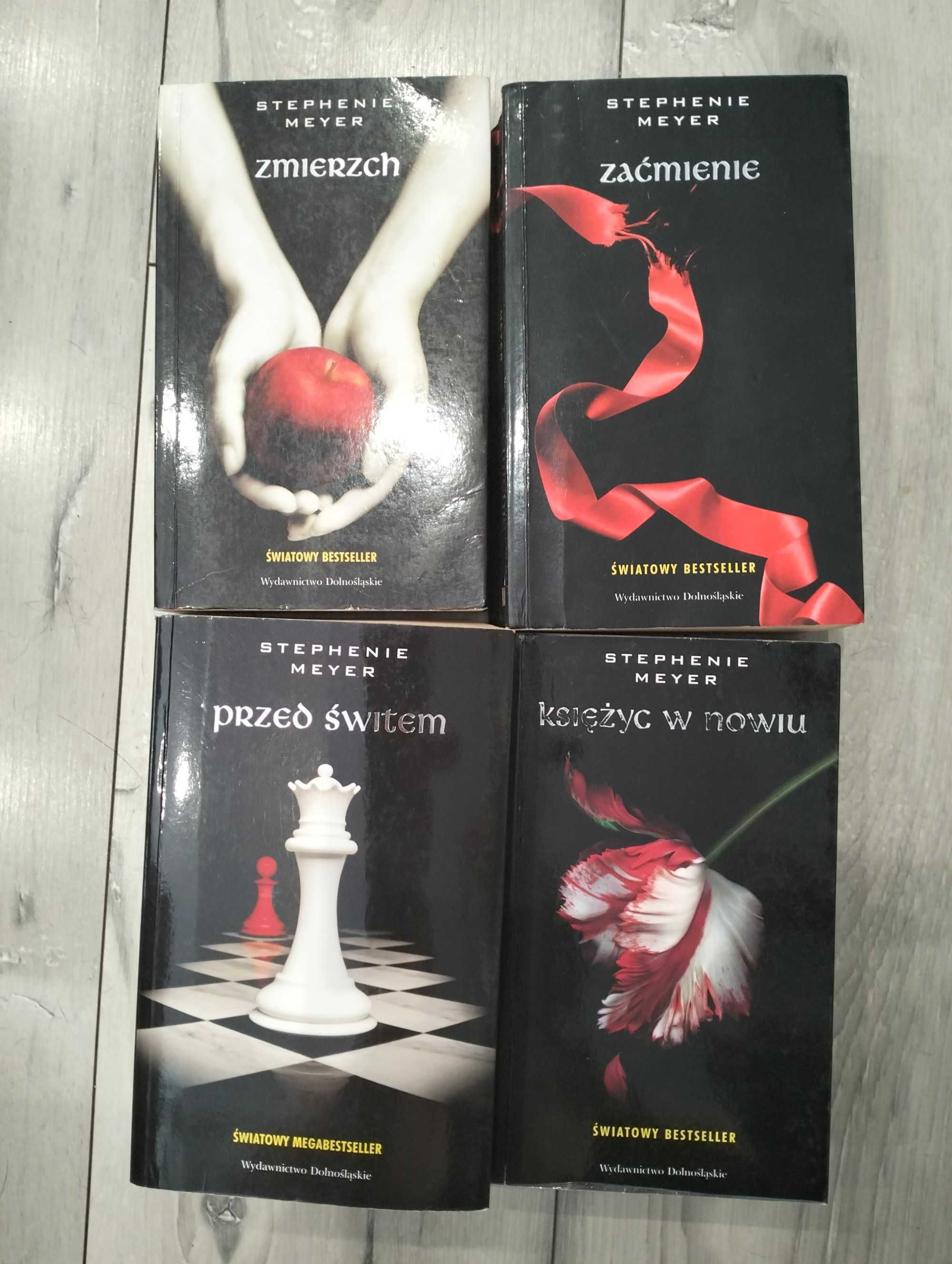 Książki fantastyka Zmierzch Stephanie Meyer