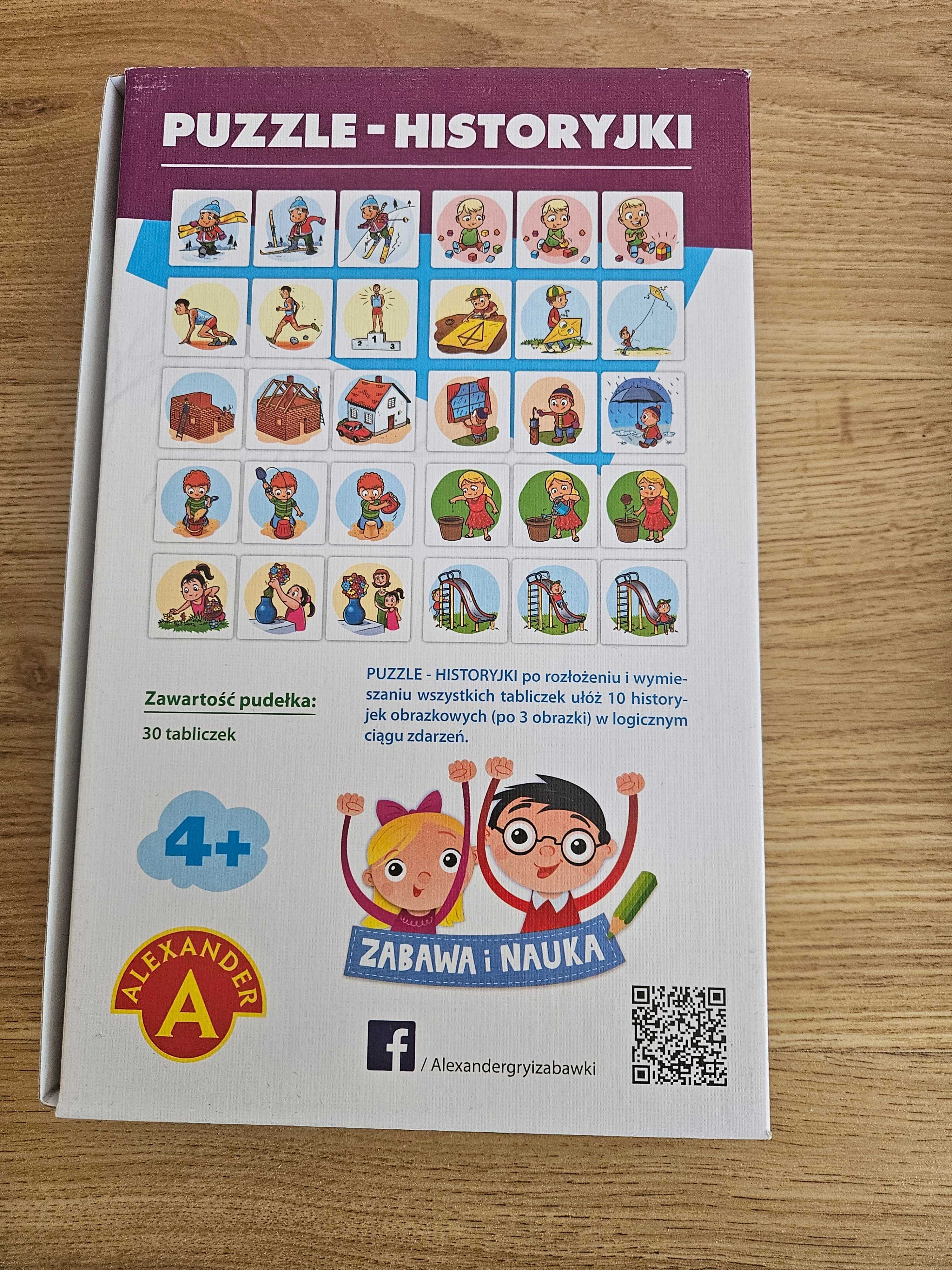 Alexander Puzzle Przeciwieństwa oraz Puzzle Historyjki