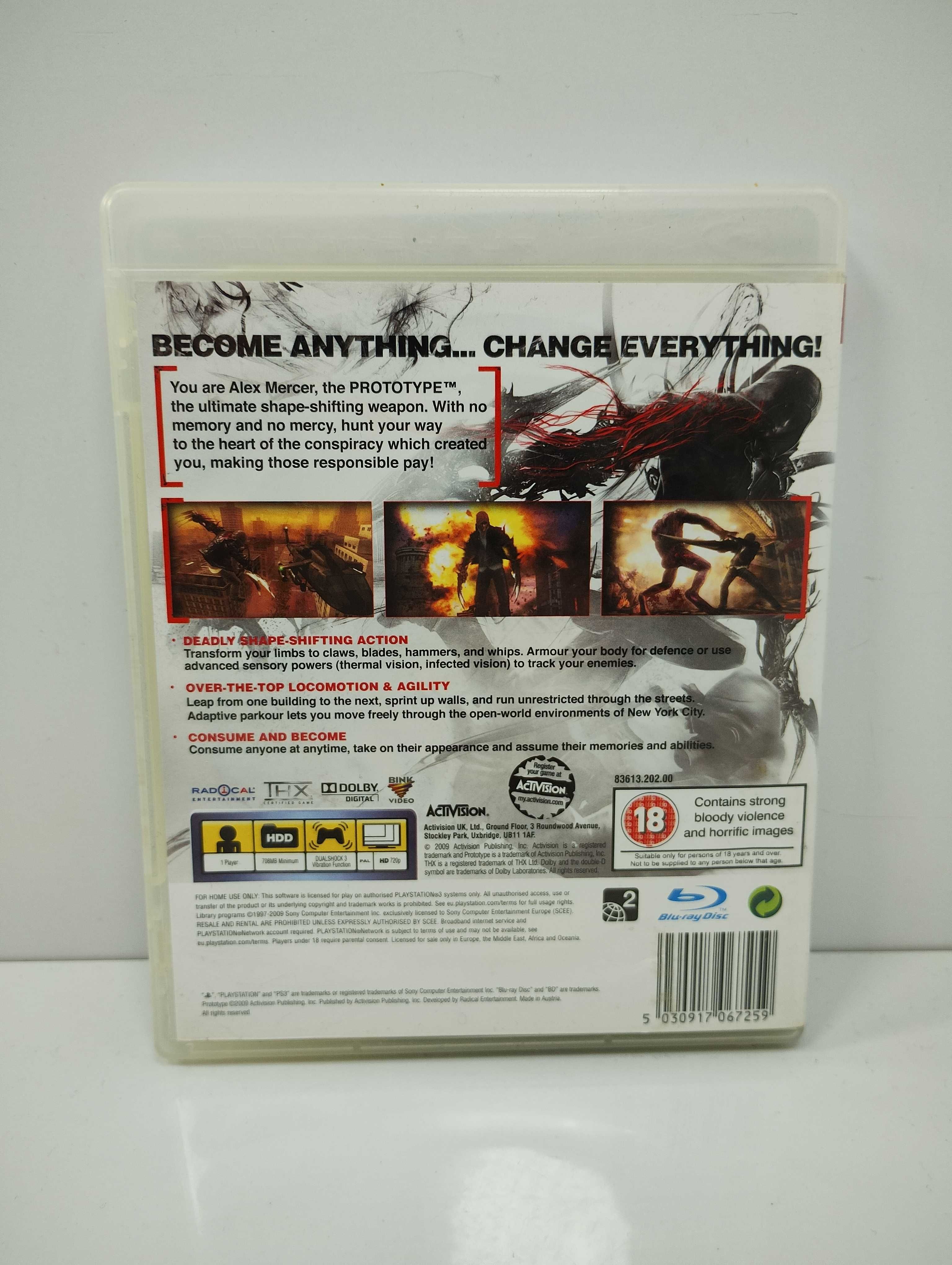 Gra Ps3 Prototype