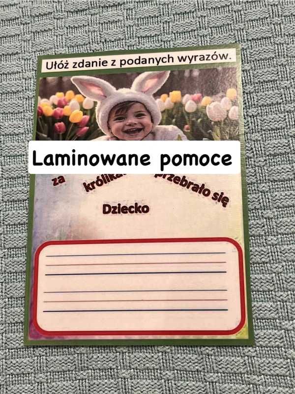 Układanka zdaniowa Wielkanoc