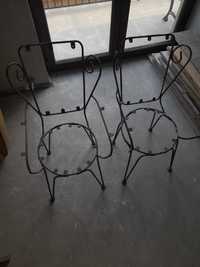 Metalowe rzemiosła artystyczne Krzesełko fotelikowe.