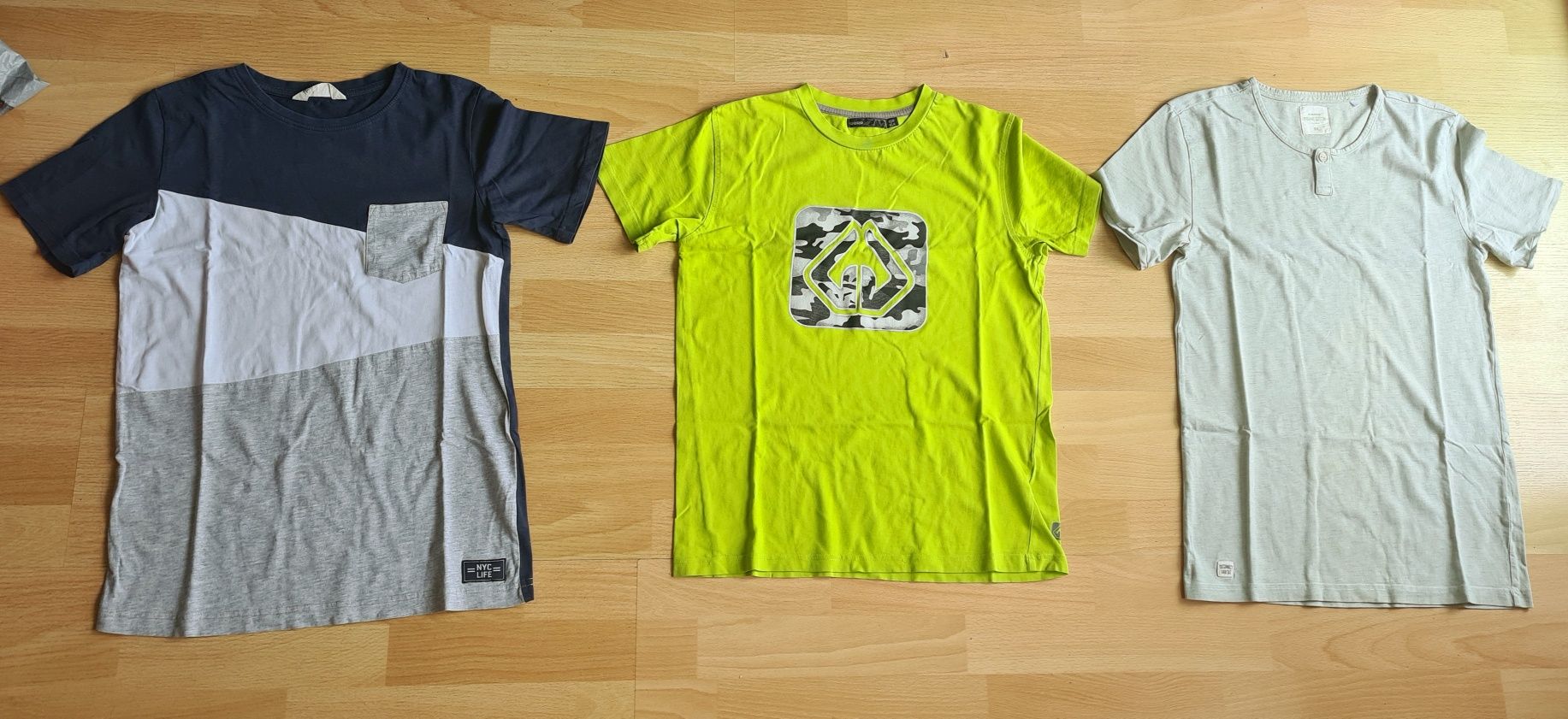 3 T-shirts komplet H&M Warp Zara