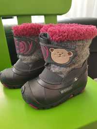 Śniegowce kalosze buty zimowe cieplane dziewczęce McKinley rozmiar 22