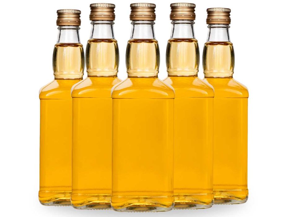 Butelka Jack 700 ml na whisky koniak bimber fi 28 mm zestaw 5 sztuk