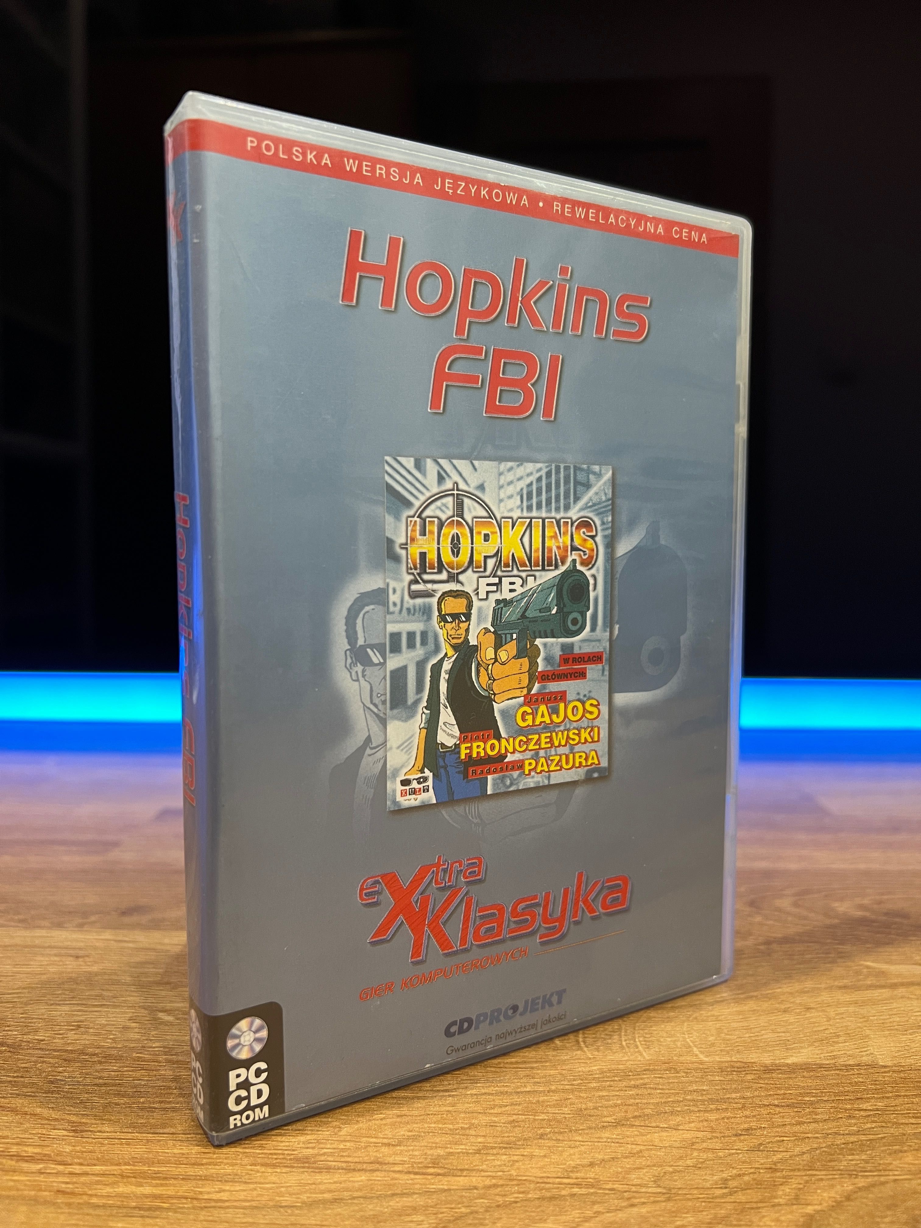 Hopkins FBI gra (PC PL 1998) polskie wydanie eXtra Klasyka