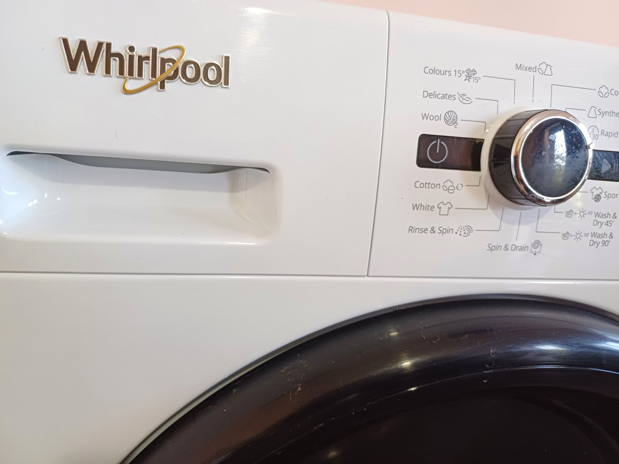 Стиральная Пральна машина с сушкой  Whirlpool 8 кг +6 сушки  Италия