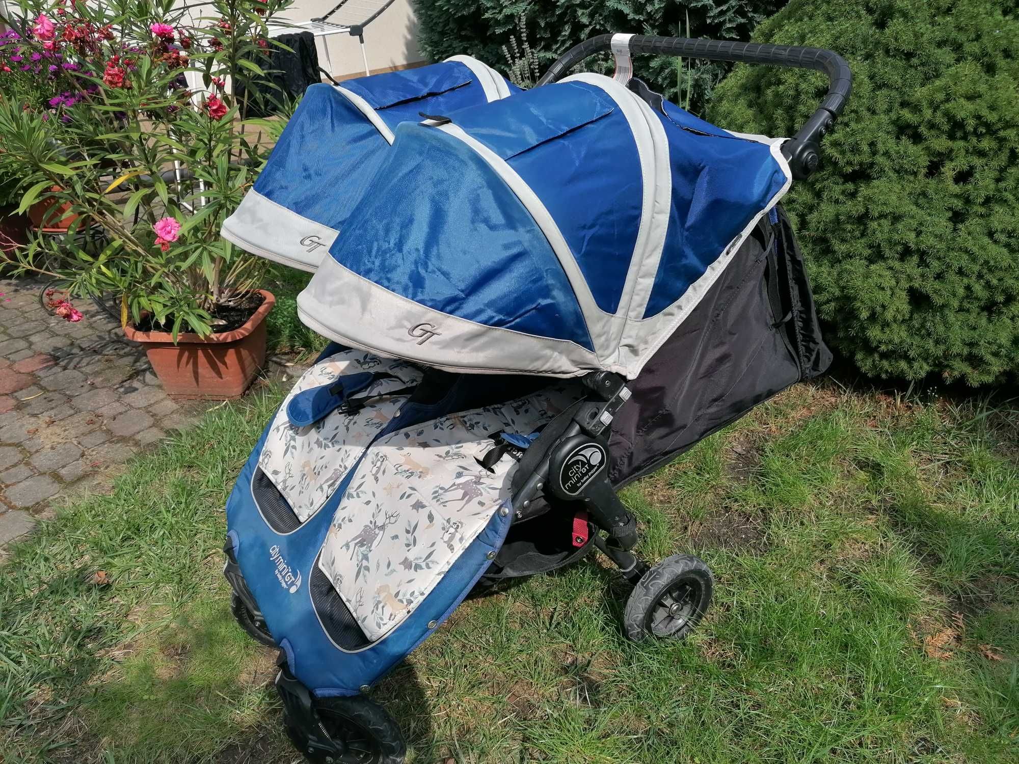 Wózek bliźniaczy, dla bliźniaków Baby Jogger Citi mini gt