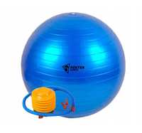 Piłka rehabilitacyjna gimnastyczna 75 cm klasyczna fitness pompka