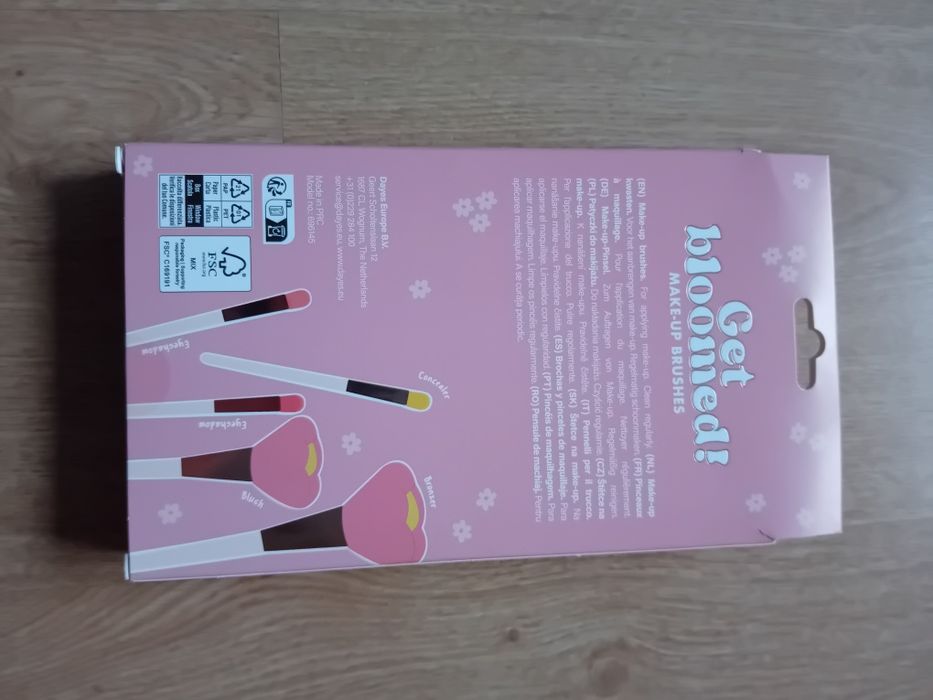 Pędzle do makijażu make up, get bloomed, belutta ,nowe,nie otwierane,