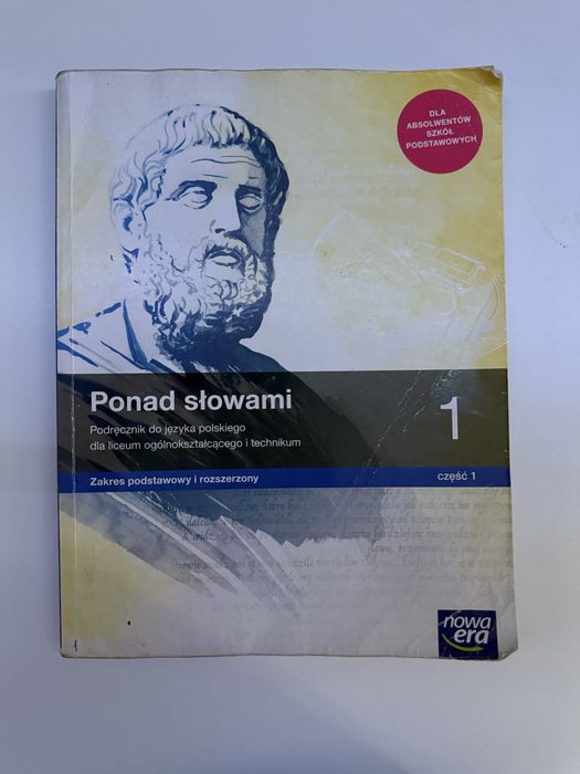 Ponad słowami klasa 1 cześć 1 oraz 2