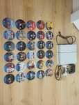 Konsola PlayStation 4 Biała PS4 + 2 pady kontrolery + 30 gier GTA Fifa