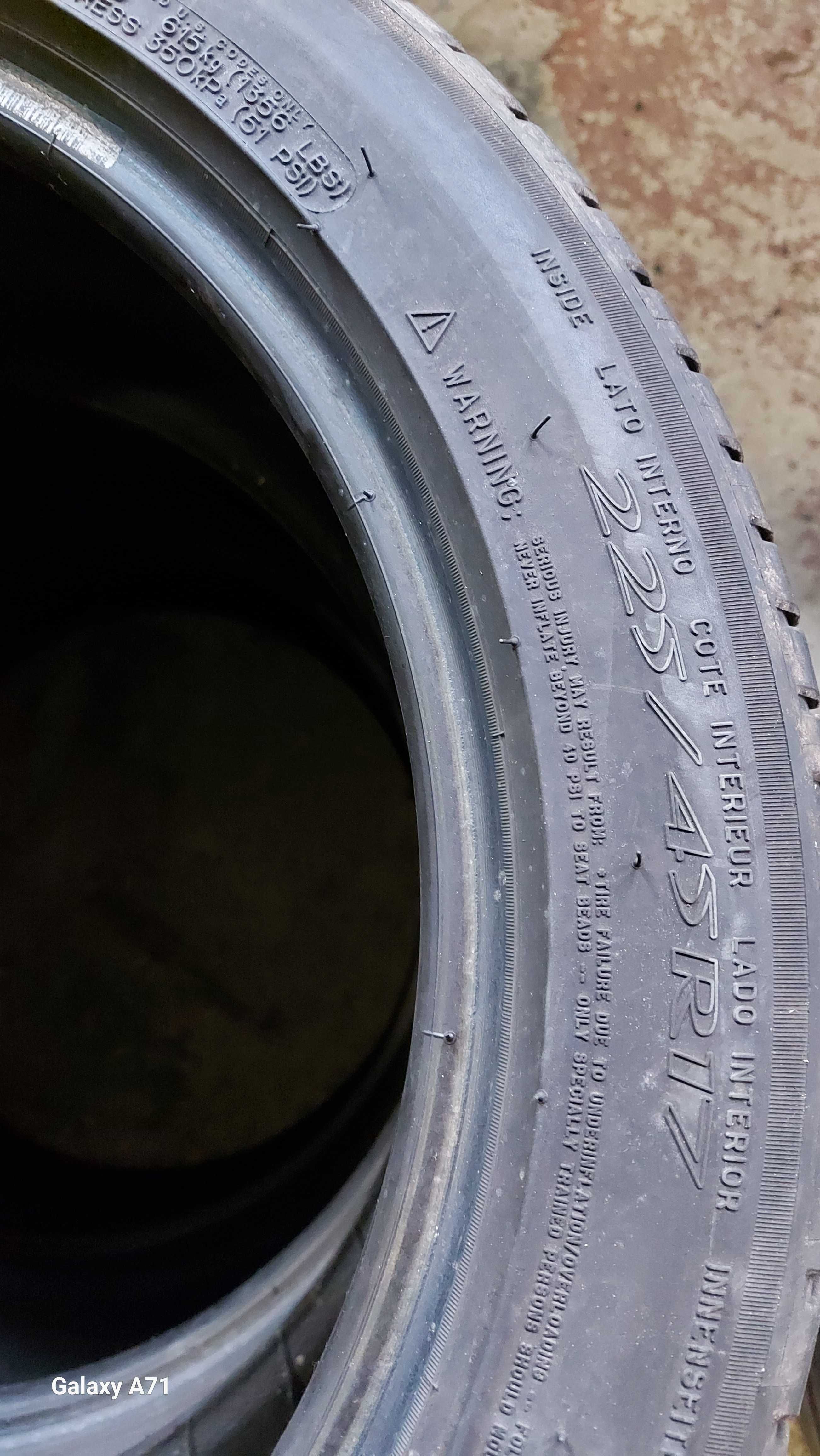 Opnony Michelin 225/45 R17 letnie