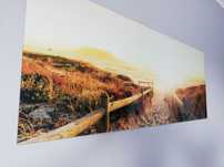 Obraz na szkle wymiar 50cm x125cm