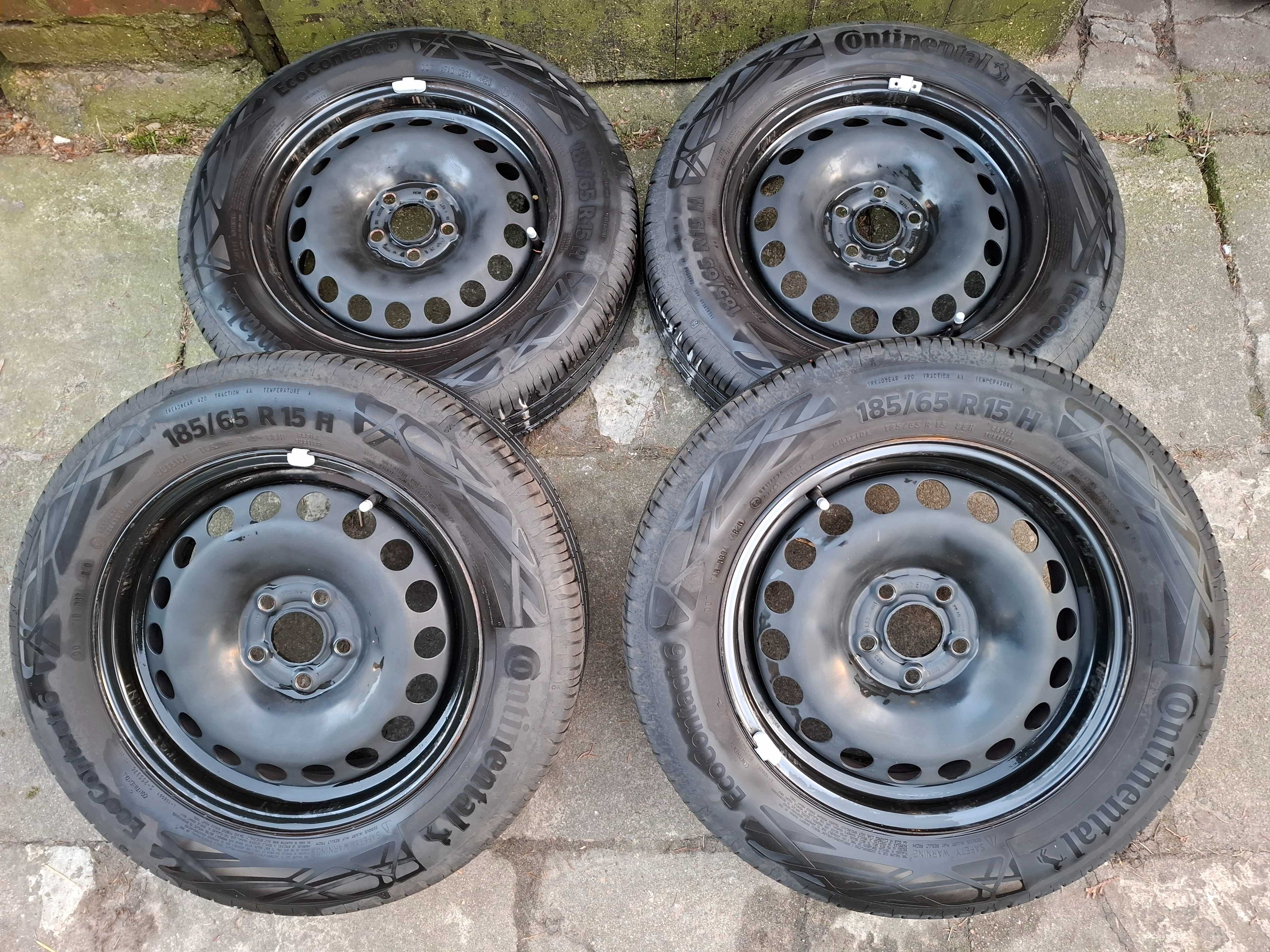 Koła letnie VW Polo VI Seat Ibiza Skoda Fabia 185/65R15 5x100 ET40 5.5