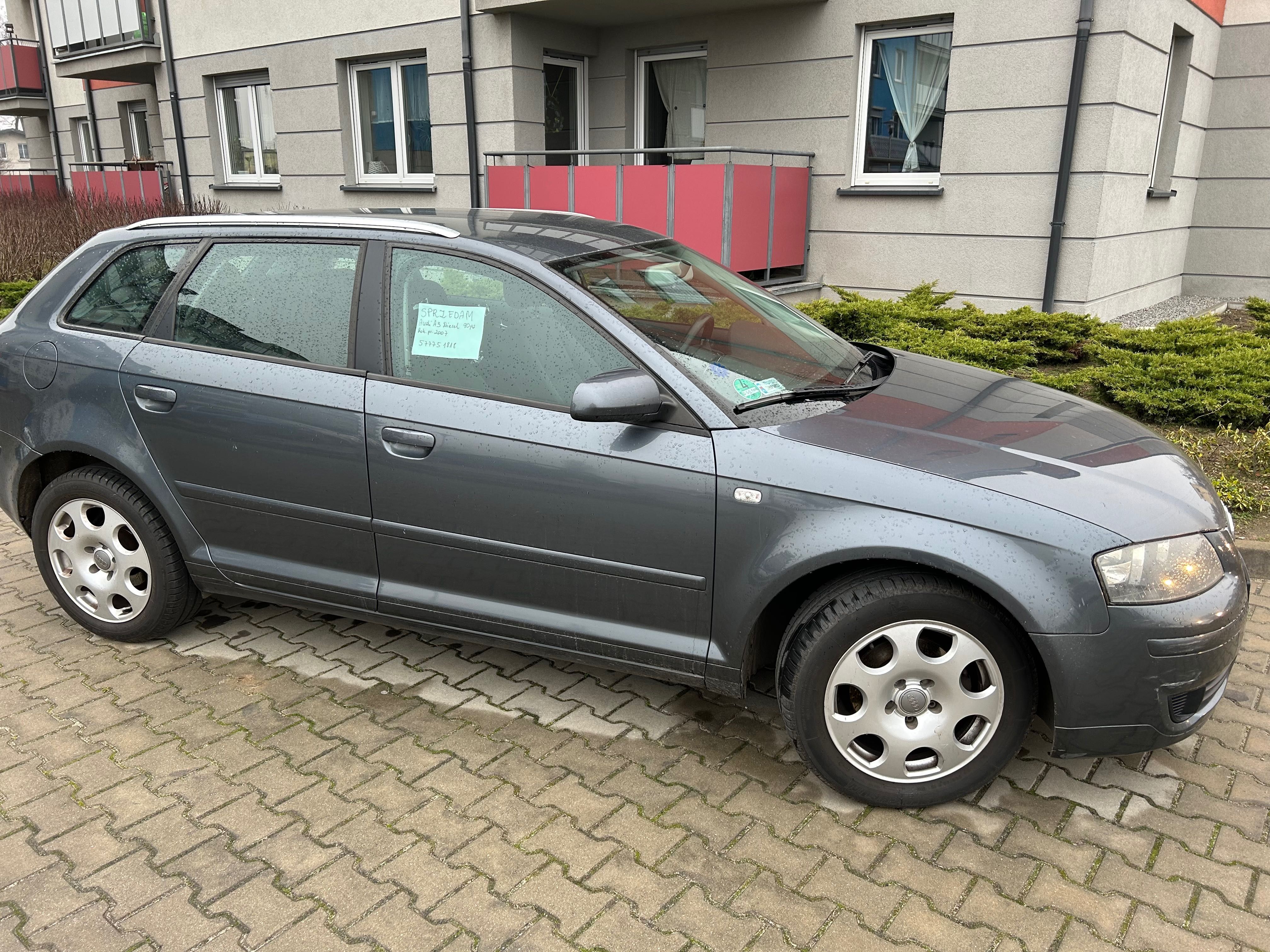 Audi A3  1,9 diesel 5 drzwiowy