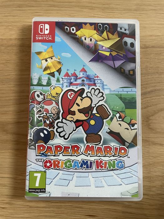 Nintendo switch gra paper mario origami king