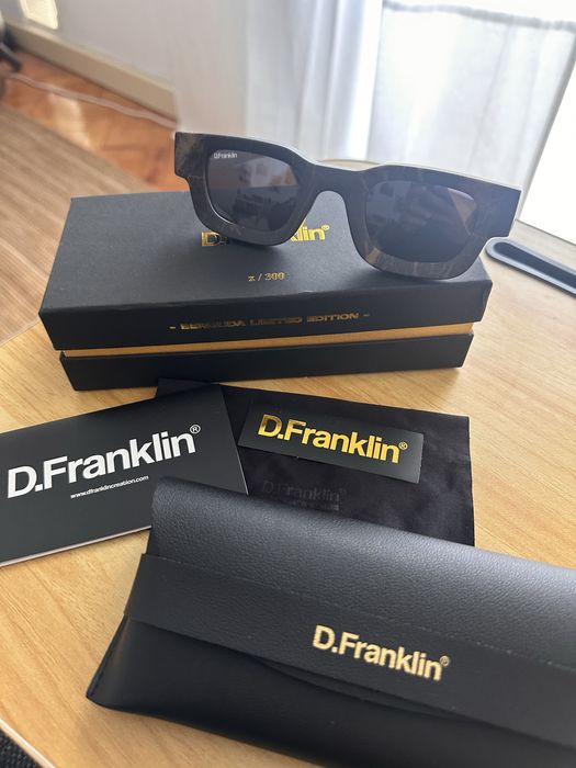 Óculos D.Franklin Bermuda Limited Edition nº 053/300 – Novos com caixa