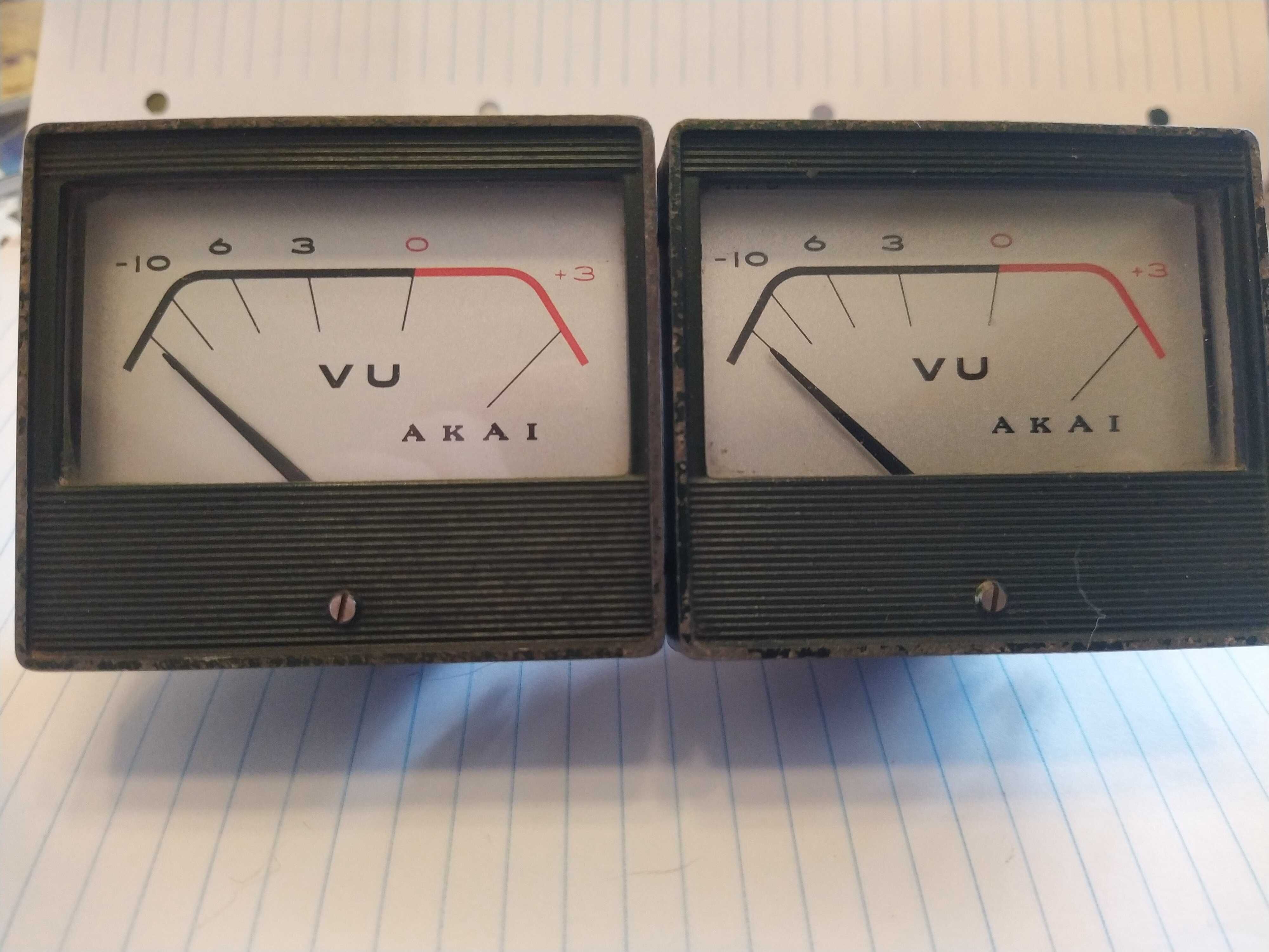 VU METER Akai  peças antigas muita qualidade