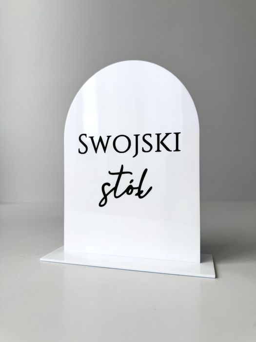 Tablica ślubna swojski stół wiejski stół dekoracje sali urodziny wesel