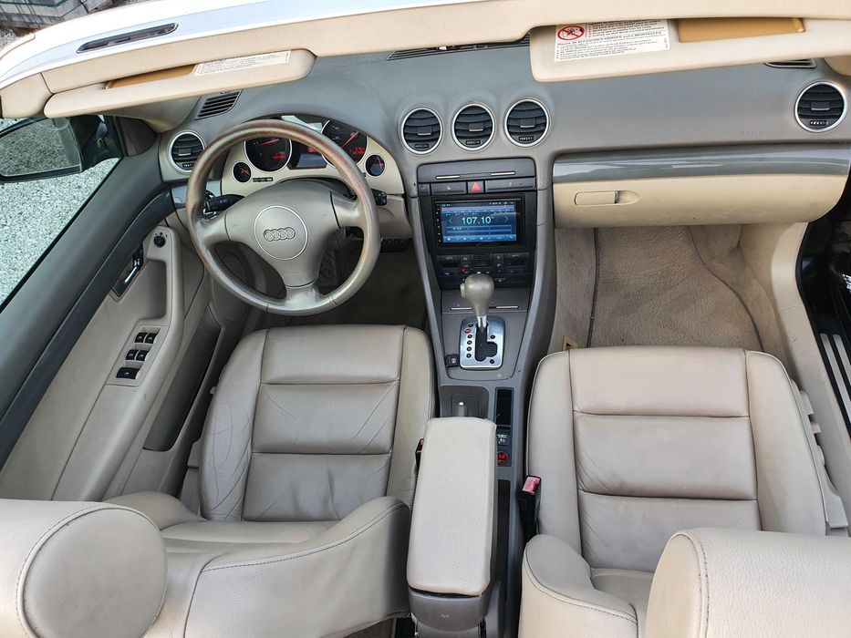 Audi A4 B6 Cabrio 1.8T LPG Automat Skóra Alu 18 cali Zamiana Zapraszam