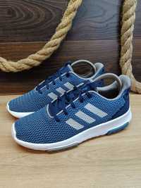 Niebieskie buty sportowe Adidas Cloudfoam 40