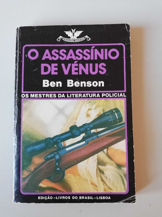 O assassínio de Vénus - Ben Benson, Colecção Vampiro n.º 444