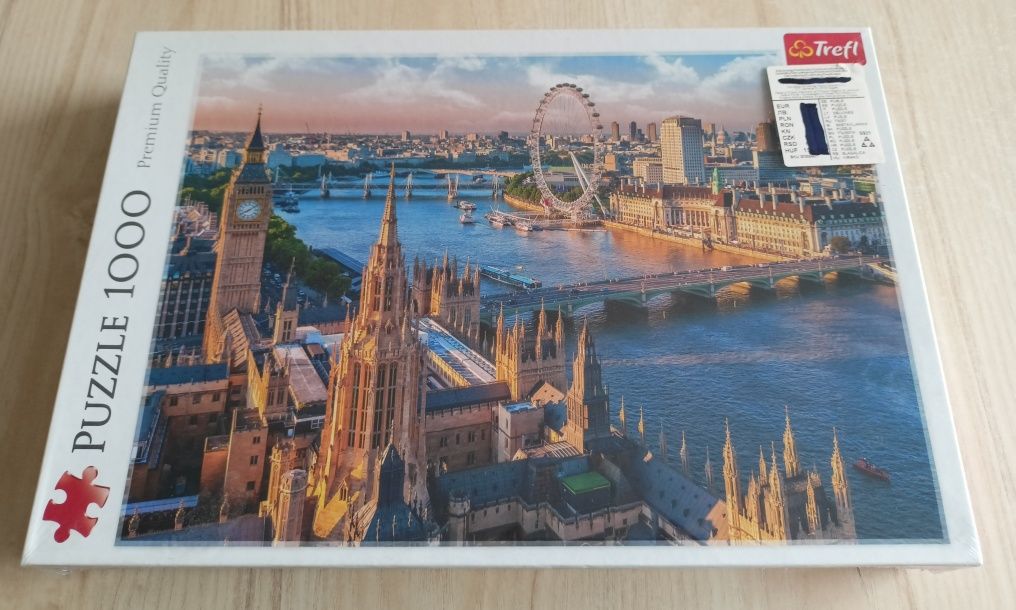 Puzzle Trefl Londyn 1000 elementów Nowe/Folia !