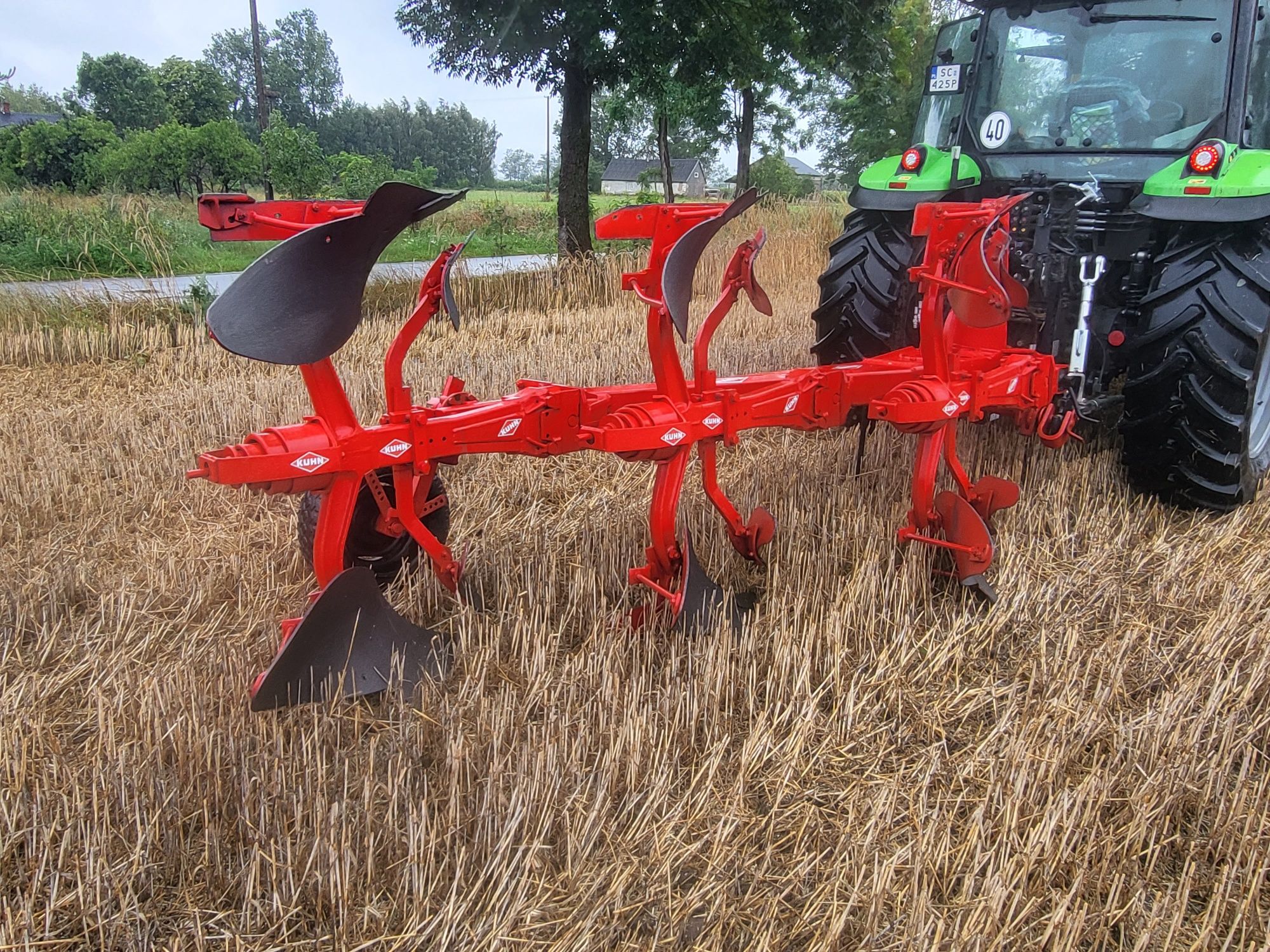 Pług 3 skibowy Obrotowy Kuhn Master 120! Zabezpieczenie Non-Stop! Igła