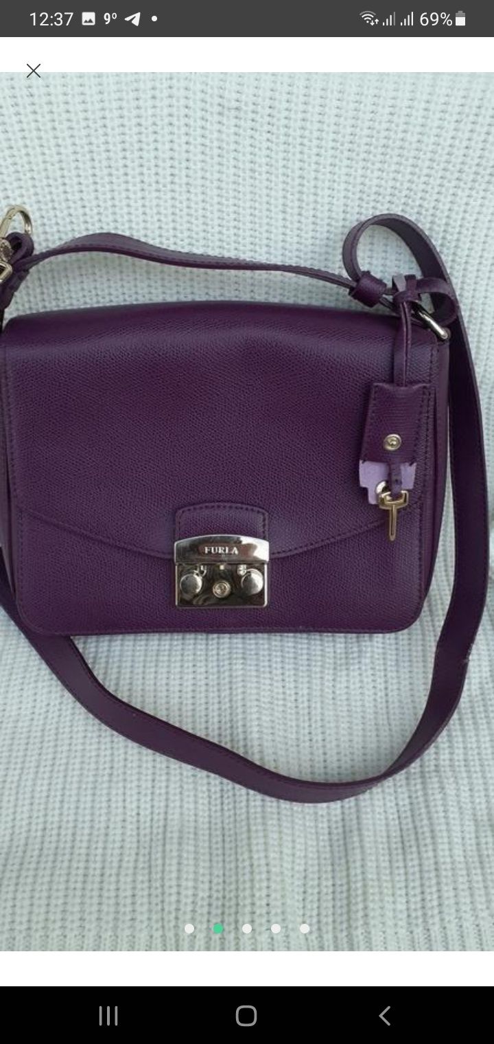 Сумка жіноча шкіряна бренду  FURLA