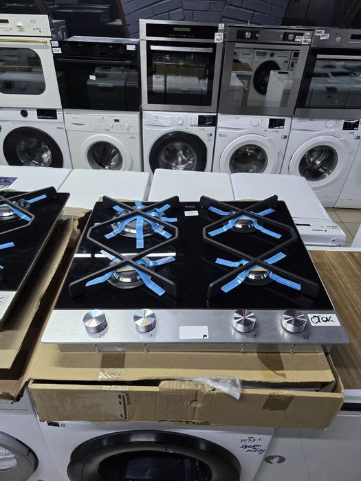 Газ на склі. Чавун. Газова варильна поверхня Hansa BHKS650551