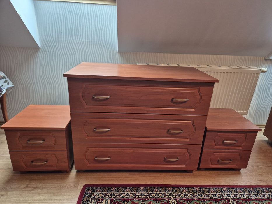 Komoda + 2 szafki