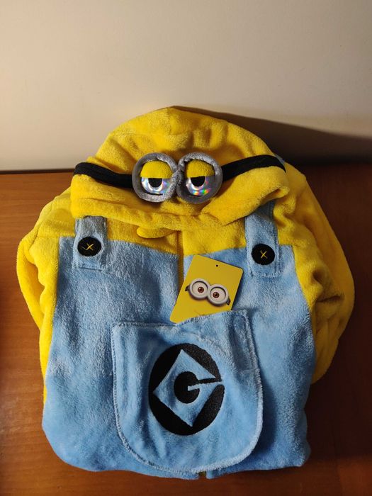 Fato macacão Minions (criança ou adulto)