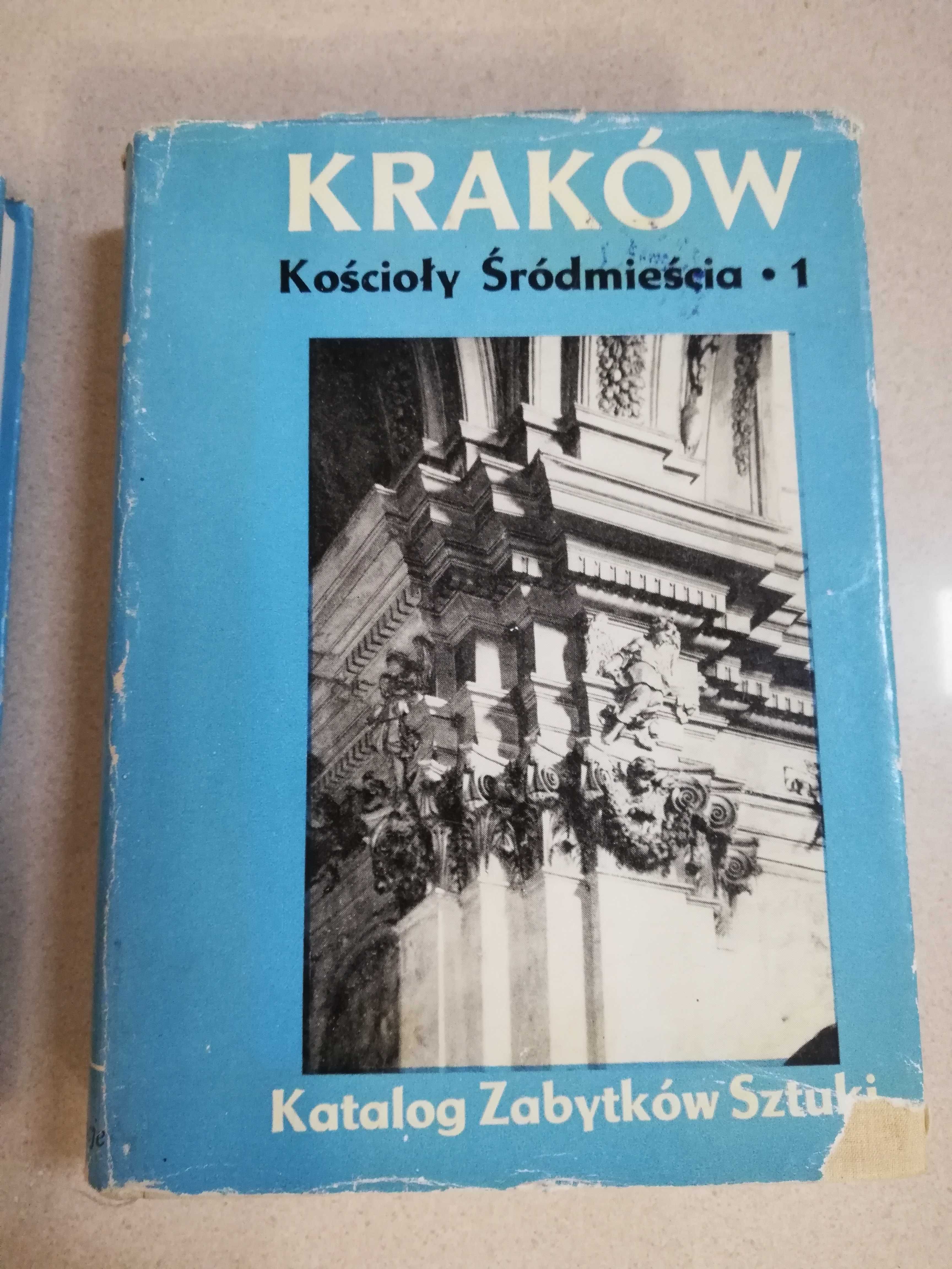 Katalog Zabytków Sztuki Kraków zestaw 3Tomów 1971r