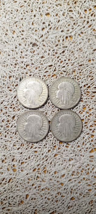 4 monety z 1933 roku