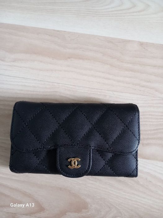 Chanel classic portfel damski