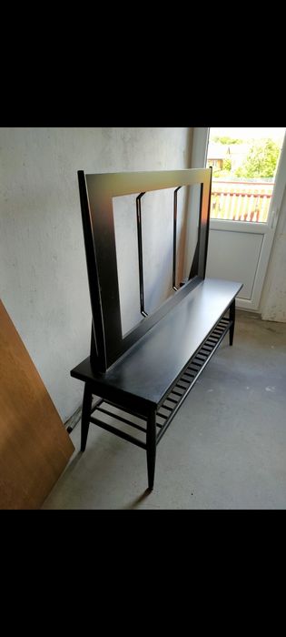 HIMNA szafka TV 137x122 czarny IKEA