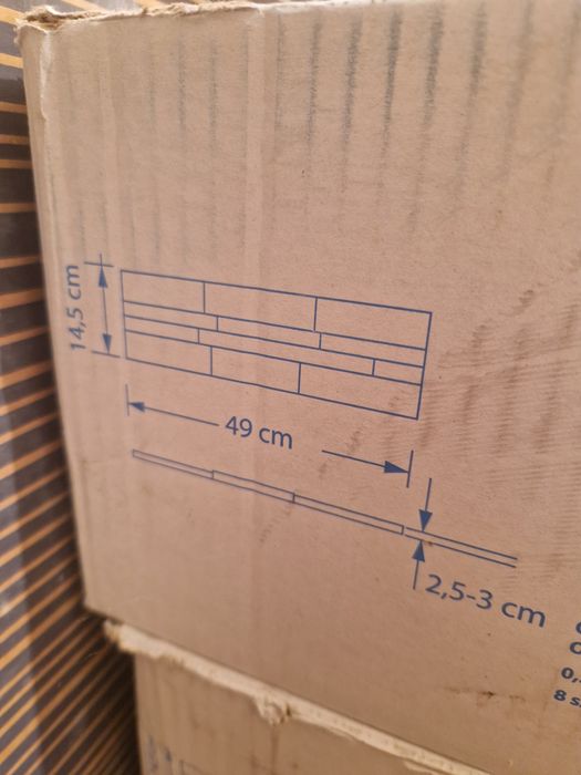 Kamień ozdobny na ścianę