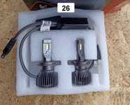 LED лампы H7 головного света - мощные диодные лампы, диод CSP