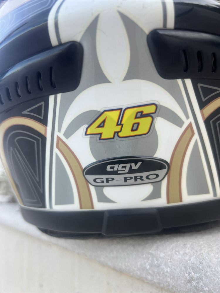 Capacete AGV GP-pro edição especial Valentino Rossi