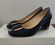 Buty damskie skórzane r. 35