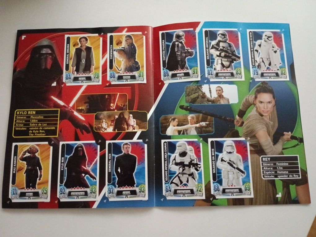 Cardeneta Star Wars Continente (completa)