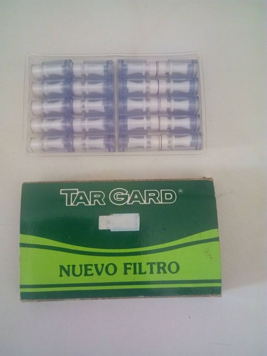 Caixa 20 filtros para boquilha Targard e Friend Holder - Novos