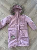 Kurtka zimowa plaszcz parka 128 Reserved z pusheen