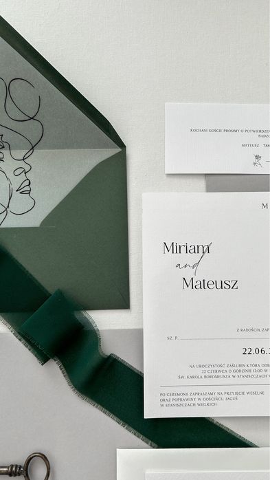 Zaproszenia ślubne PREMIUM