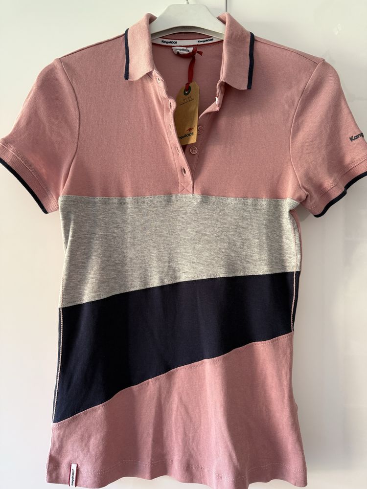 Koszulka polo damska S M kangaRoos nowa z metka