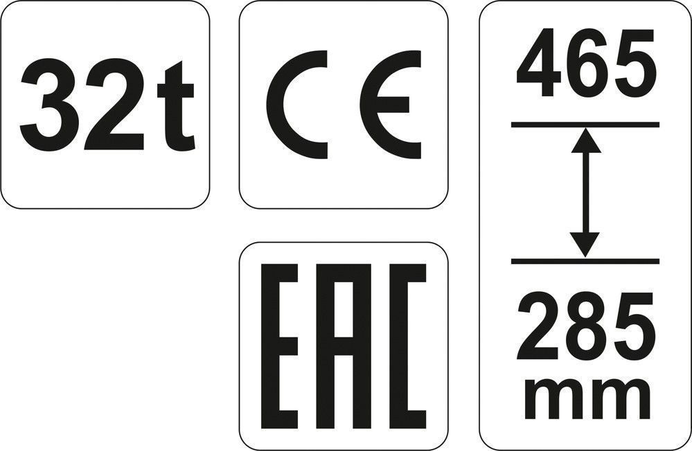 Podnośnik Hydrauliczny Słupkowy 32T