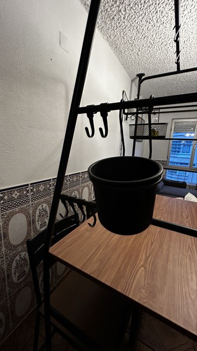 Bancada/ilha de cozinha com duas banquetas ikea