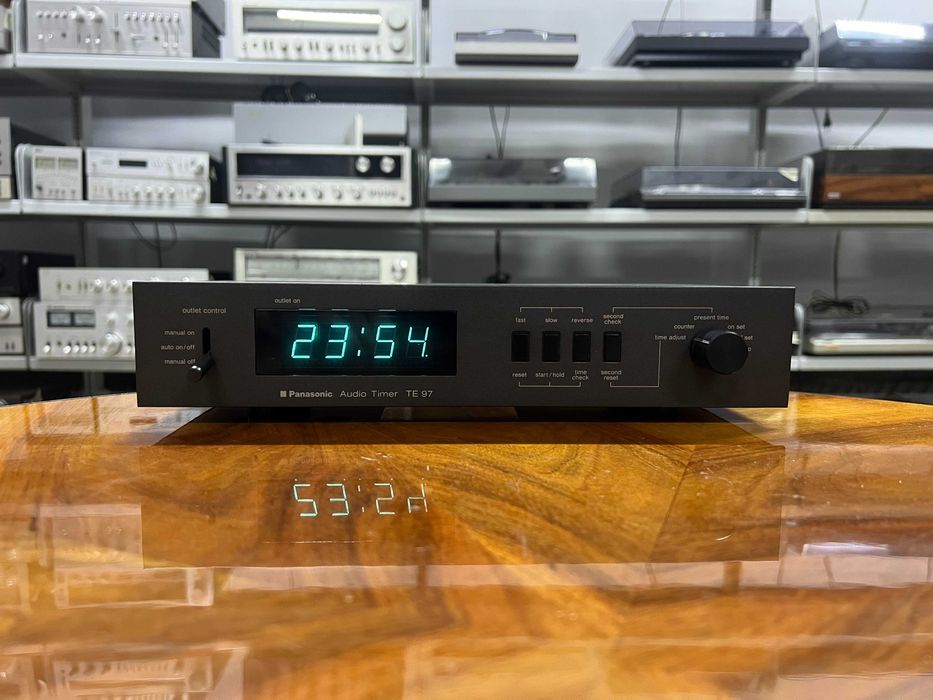 Audio Timer Panasonic TE97 Technics, Audio Room