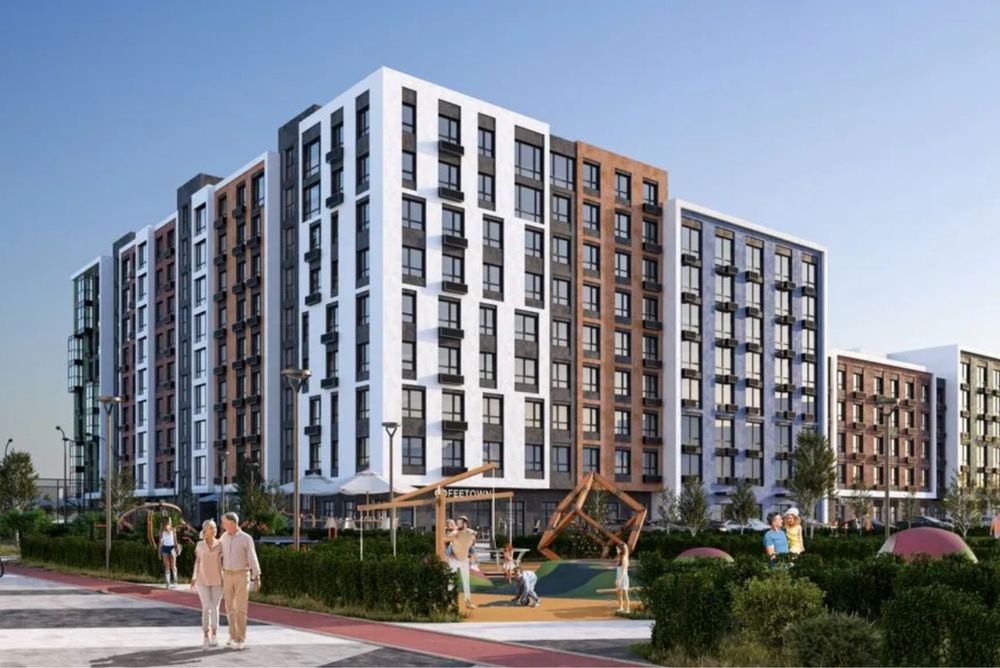 2-комнатная квартира на Поселке/Рассрочка 42 месяця без переплаты