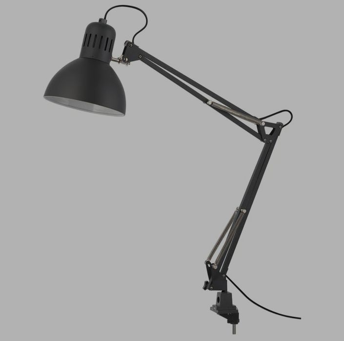 Lampka biurkowa TERTIAL ciemno szara